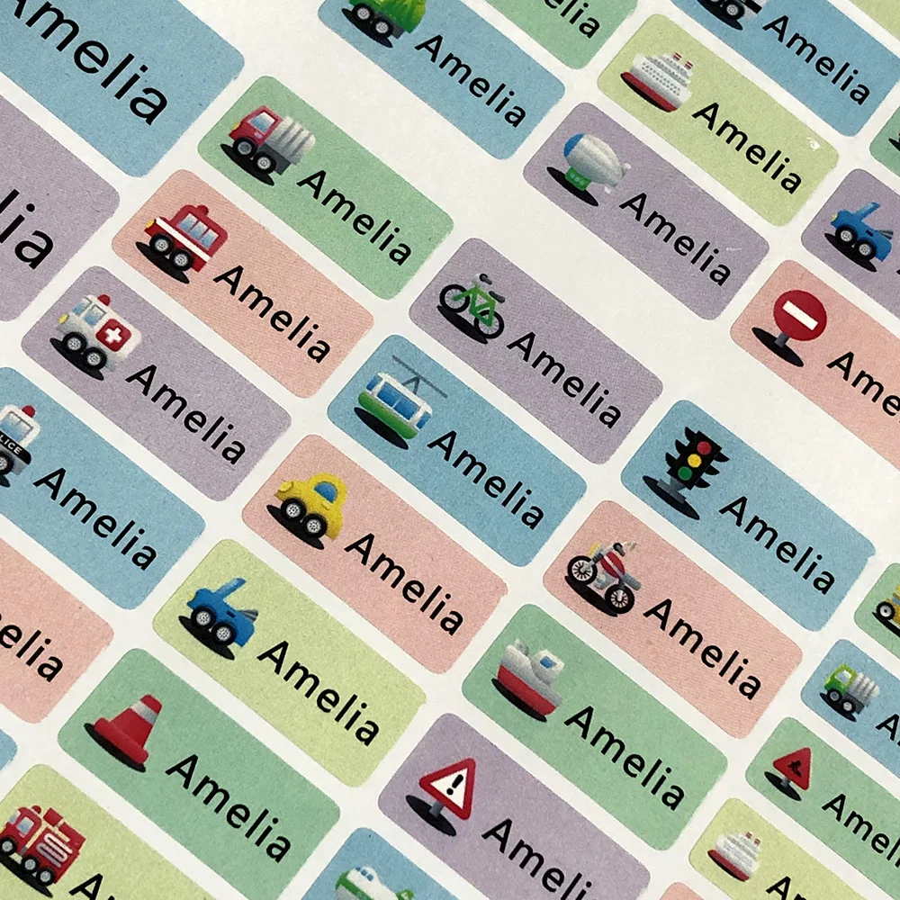 108 шт. водонепроницаемые наклейки с рисунком автомобиля для