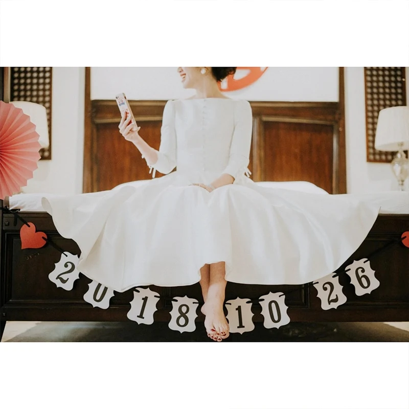 1 шт. подгонянный баннер с датой свадебные фотобудки реквизит знак сохранение