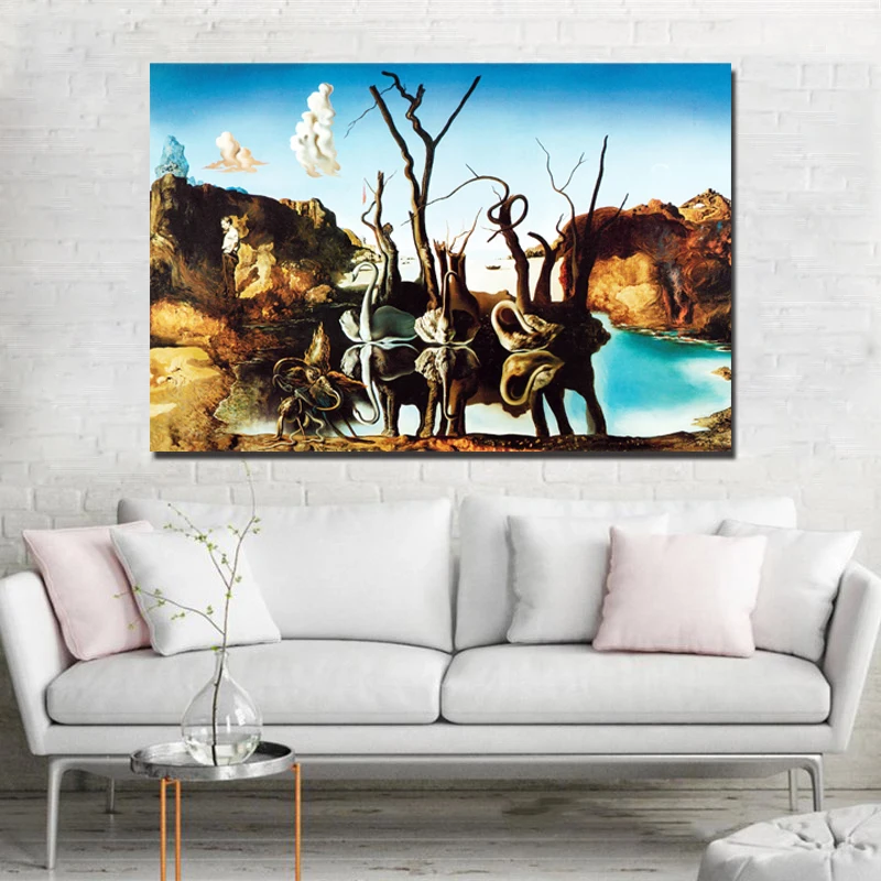 Картина на холсте Спящие часы|Рисование и каллиграфия| |