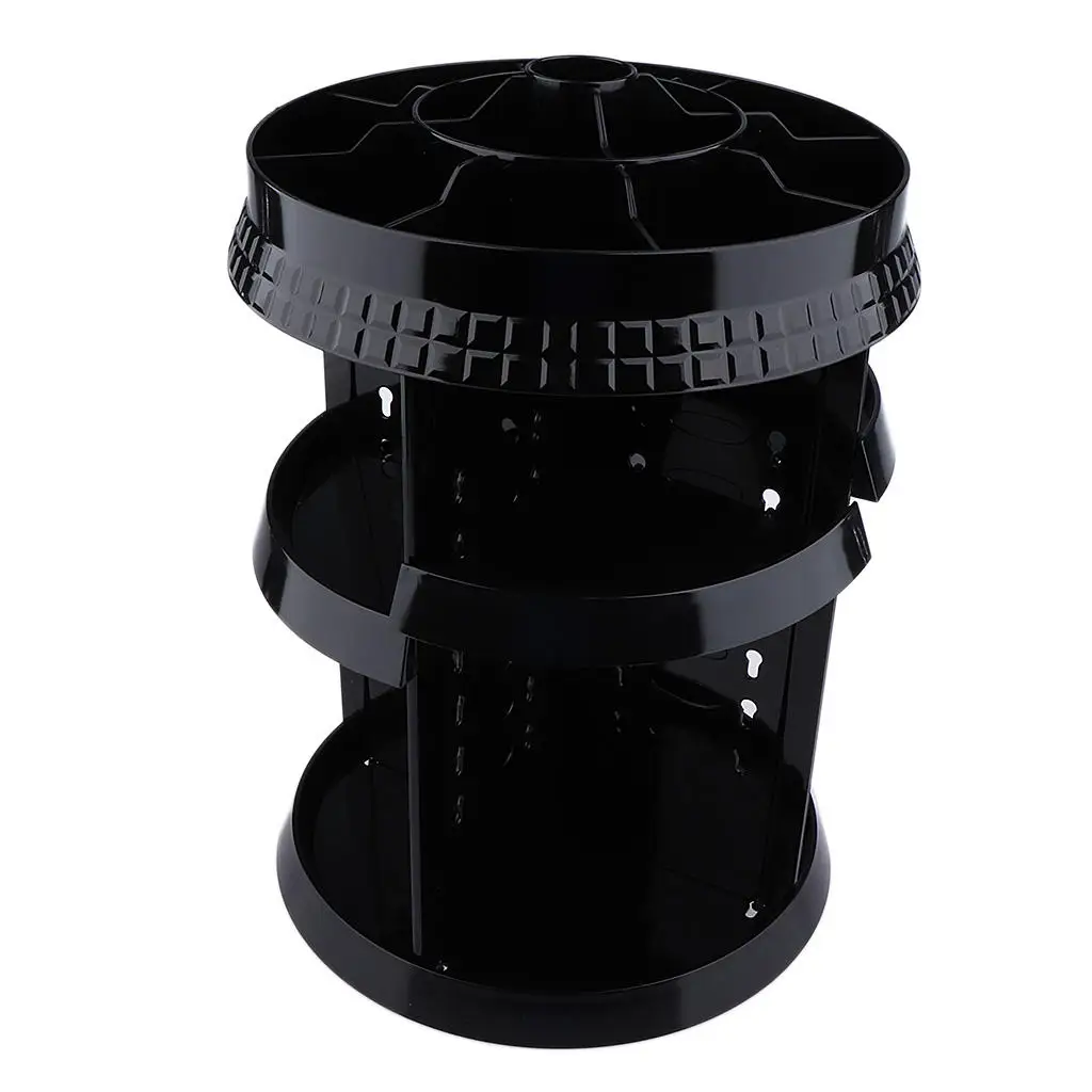 Пластиковый органайзер для косметики вращающийся на 360 градусов