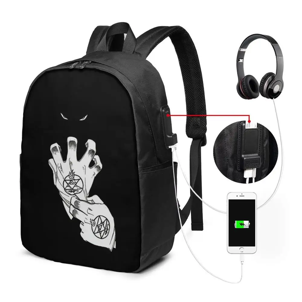 

Fullmetal Alchemist Brotherhood Backpack Fullmetal Alchemist Brotherhood Backpacks Student High quality Bag Bags