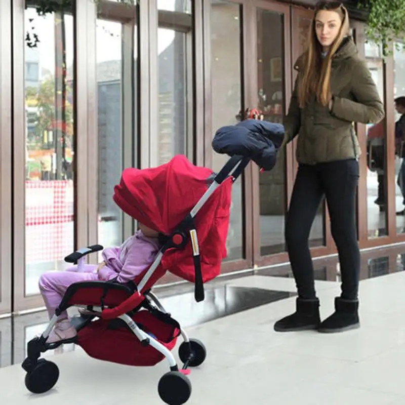 Теплый флисовый детский колясок зимняя муфта для детской коляски рук клатч