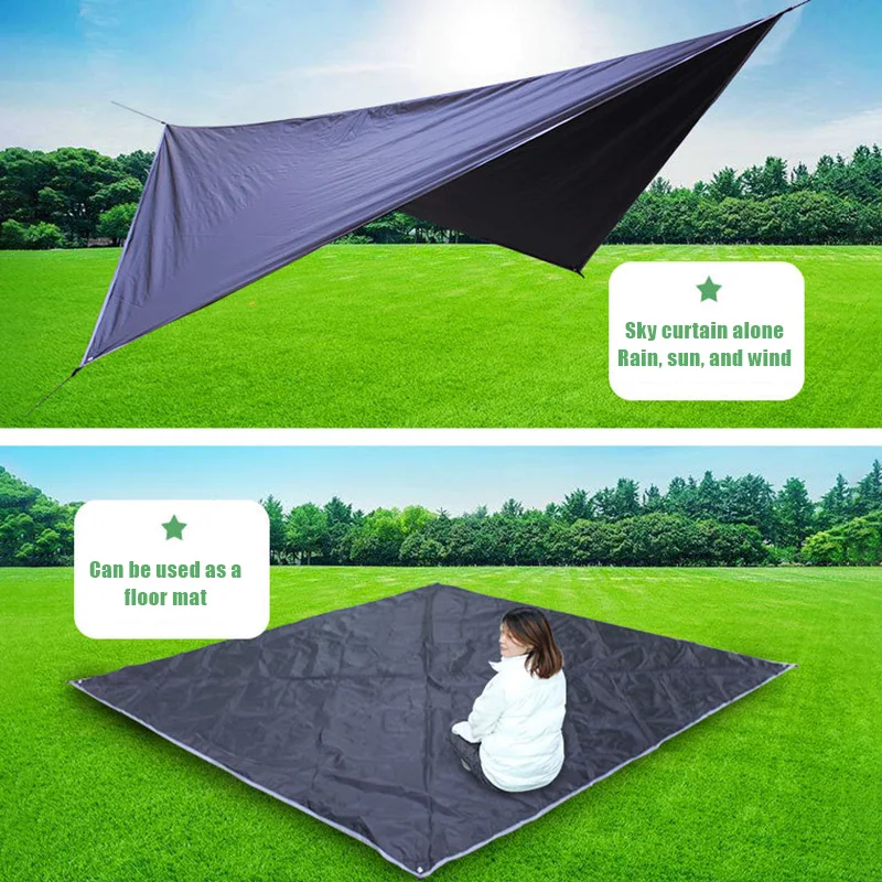 

Outdoor Tree Tent Hammock Set with Removable Anti Mosquito Net Mesh for Outdoor Camping Hiking H99F
