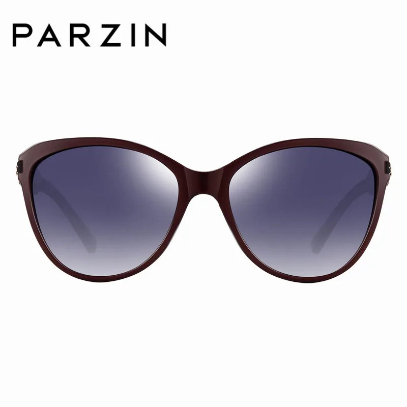 Женские винтажные солнцезащитные очки PARZIN элегантные в оправе из