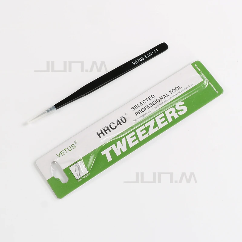 Vetus прямые и изогнутые черные ресницы Tweerzers наращивание ресниц Красота Макияж