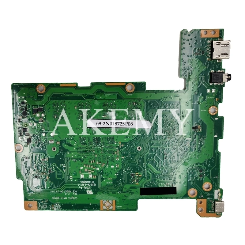 C423NA материнская плата N4200 CPU 4 Гб RAM 64 SSD для ASUS Chromebook C423N C423 C223NA ноутбука | Компьютеры