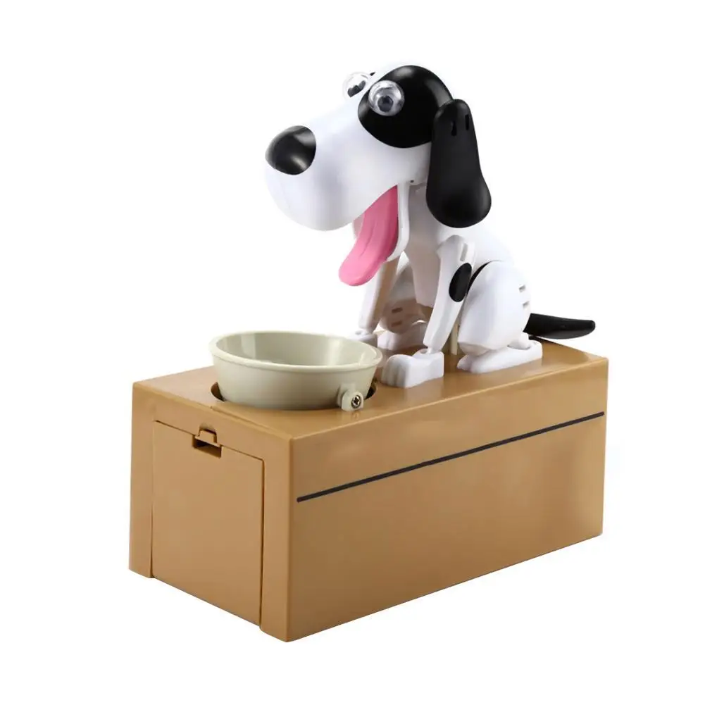 

Automatic Coin Piggy Bank For Money Saving Box Dog Stealing Bank Money Gift Piggy For Children Boxes Coin Money J3P2