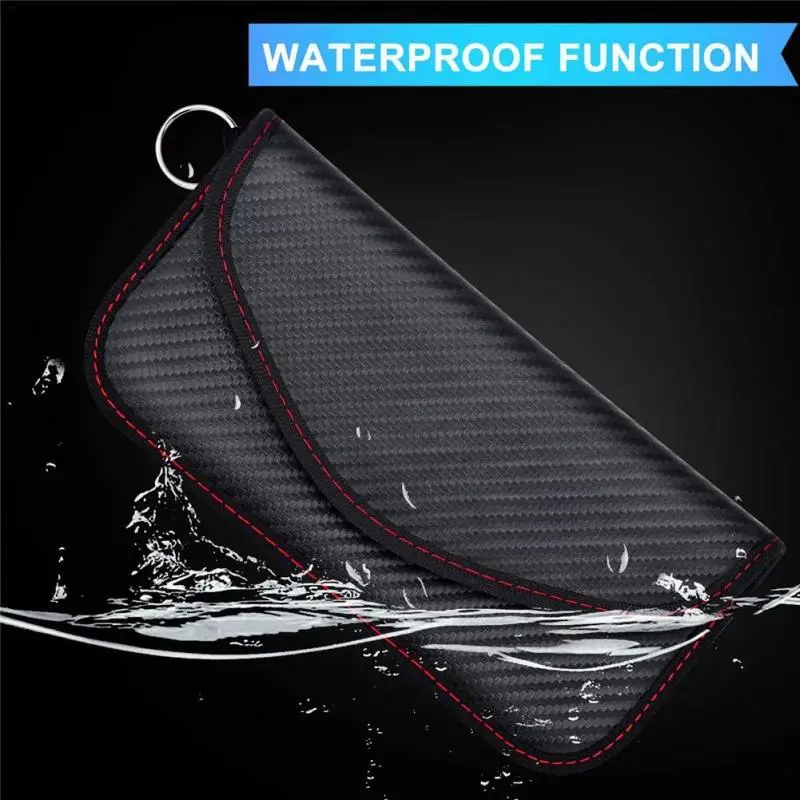 RFID Signal Blocking Bag Faraday Shield Cage Pouch Wallet Phone Case Privacy Car Keys Radiation Protection Dropshipping | Дом и сад