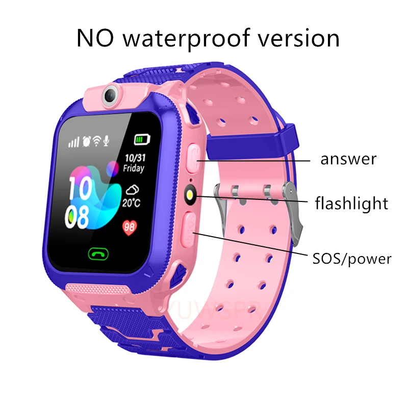 q12 children tracker smartwatch lbs location flashlight sim 2g gsm listen tracking baby 310 boys girls smart phone clock free global shipping