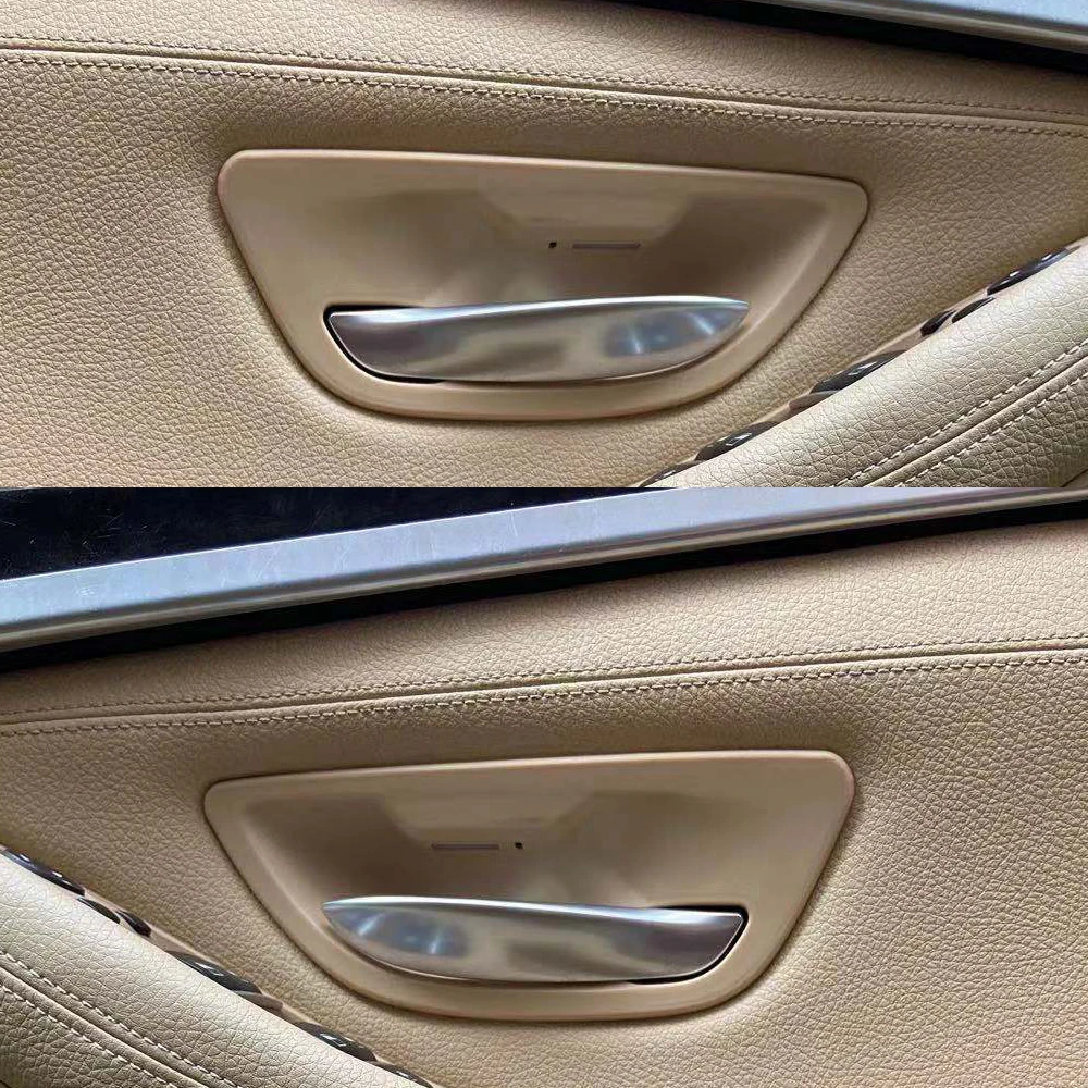 

LHD RHD Interior Door Handle Bowl Cover Trim Replacement For BMW 5 Series F10 F11 F18 2010-2017