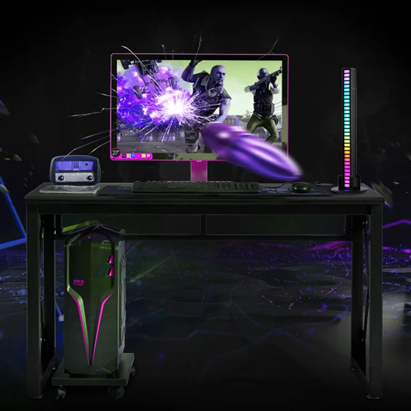 RGB-лампа светодиодсветодиодный с управлением звуком ночсветильник неоновый Colorfu