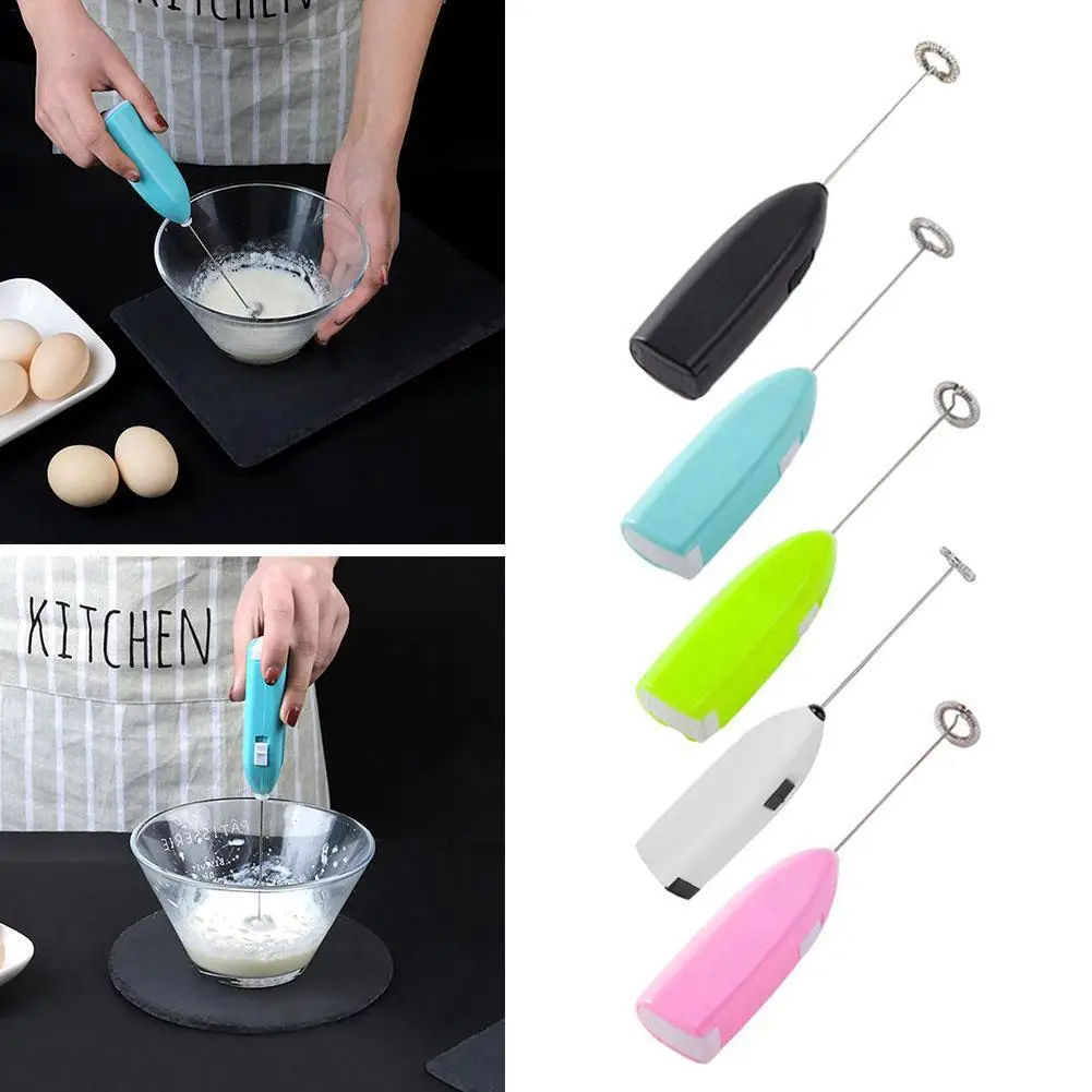 

Электрический вспениватель молока, вспениватель кофе, вспениватель, венчик, миксер, взбиватель яиц, мини ручной инструмент для взбивания мо...