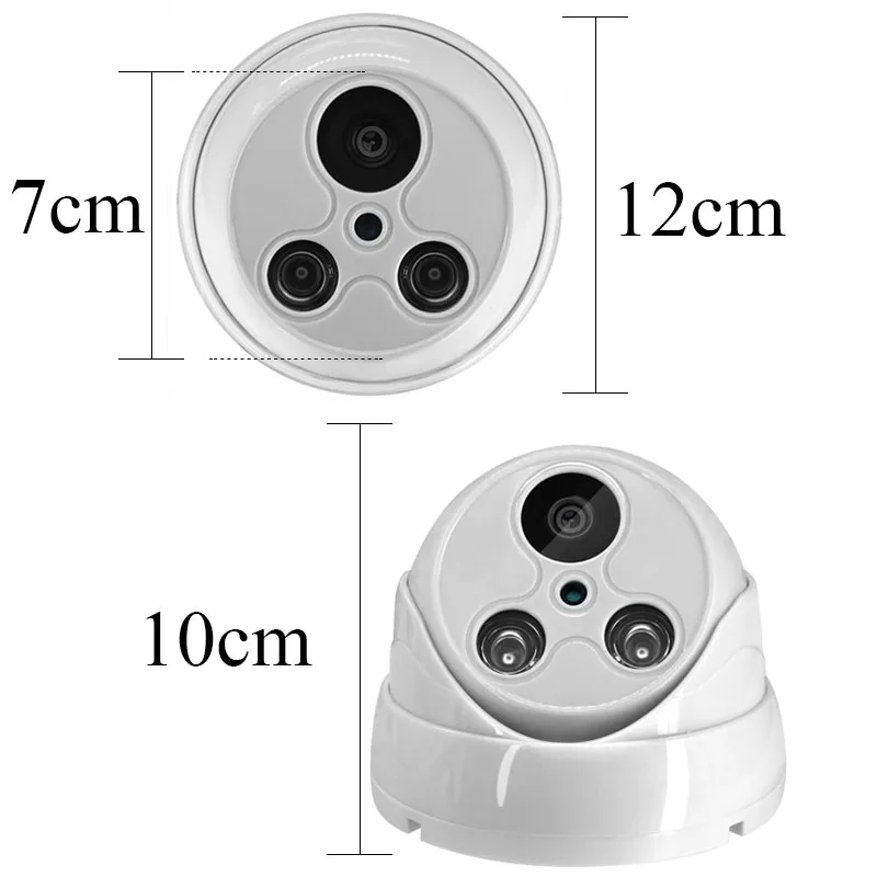 IP-камера купольная 1080P Wi-Fi 720P ночное видение | Безопасность и защита