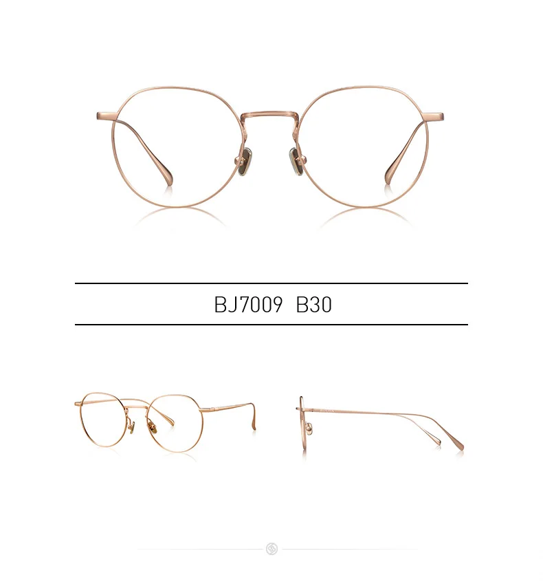 Bolon Eye glass es Frames женские и мужские Оптические роскошные круглые оправы для очков BJ7009 Rx-able