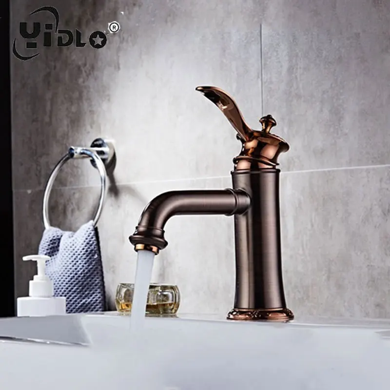 Смесители для ванной комнаты бронзовый цветной смеситель латунный Смеситель