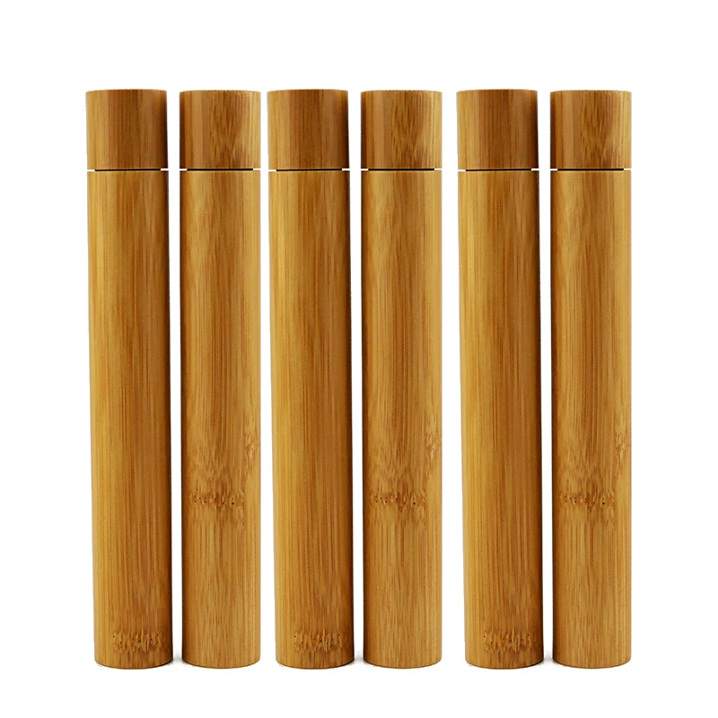 Чехол для зубной щетки из натурального бамбука многоразовый