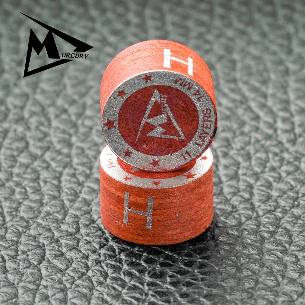 

KONLLEN Tip14mm H Yellow Tip Japanese Imported 11 laminated Pigskin Billiard Pool Cue Billard Stick Kit Tip Billiard Accessories