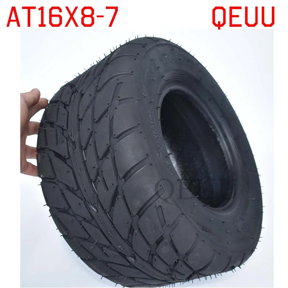 16x8. 00-7 бескамерные шины 16X8-7 износостойкие дорожные вакуумные шины подходит для пляжного автомобиля ATV Go-kart четырехколесные колесные диски