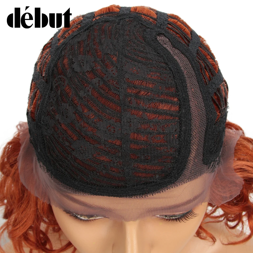 Парики с кудрявыми волосами фальшивой стрижки Боб парики из человеческих волос