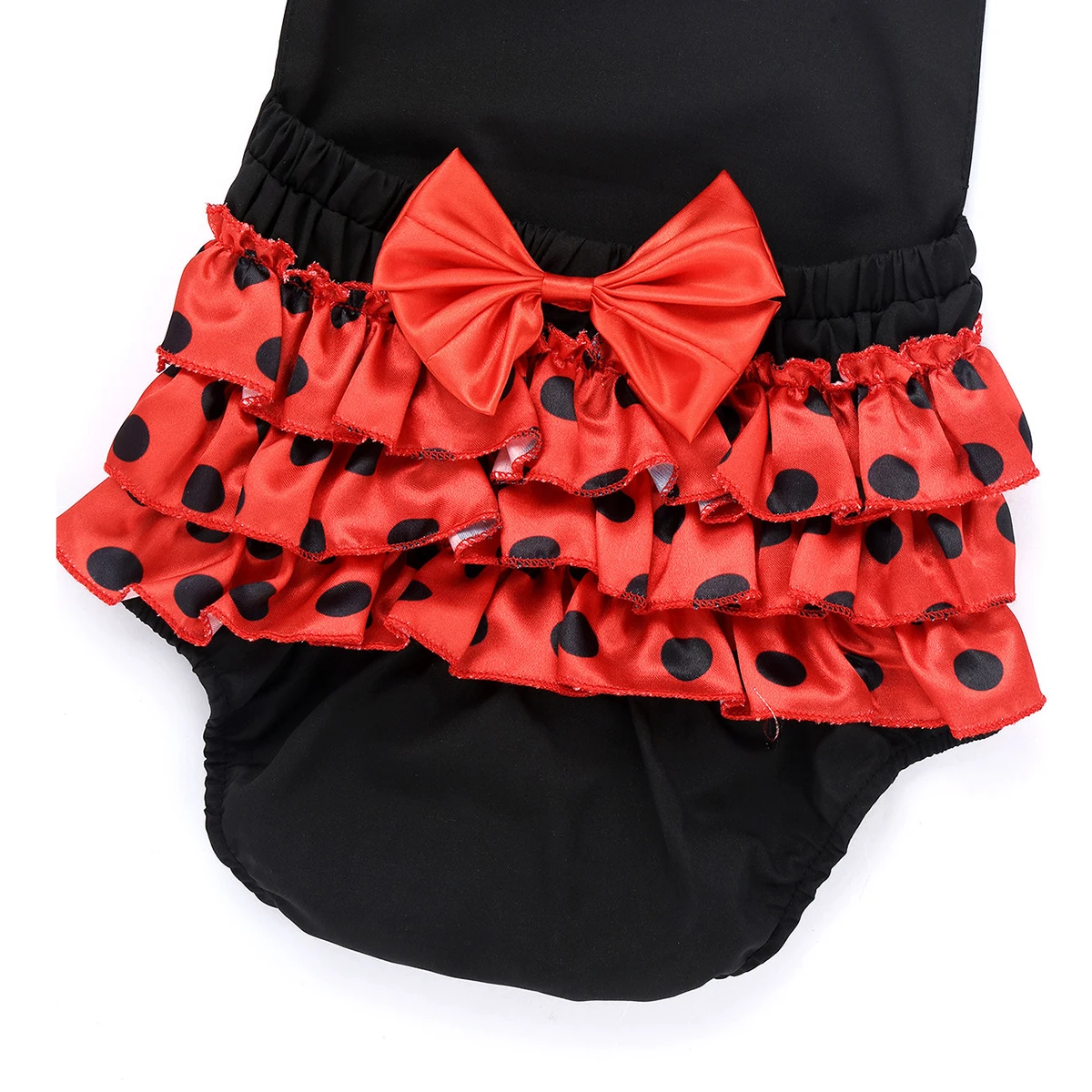 Хэллоуин новорожденный младенец девочка жук буквы Один напечатанный комбинезон