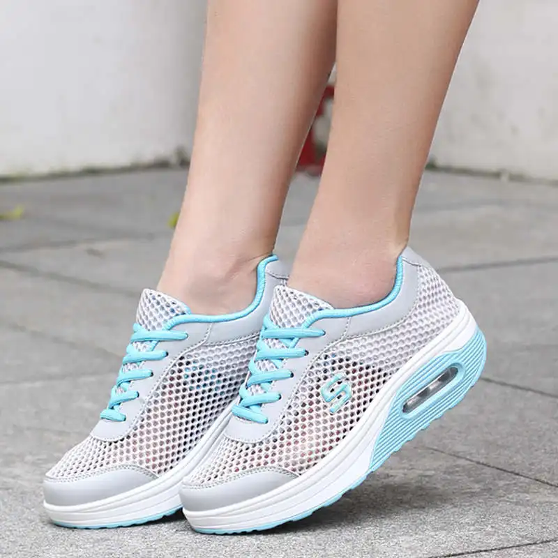 

Platform Sports Shoes Chaussur Women Sport Sneakers Size 4 Women's Sport Shoes On The Platform Running Sneakers Woman Tennis