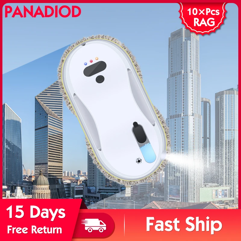 Intelligent Robot Vacuum Cleaner Anti-falling Automatic Water Sprey Window Remote Control Electric | Бытовая техника