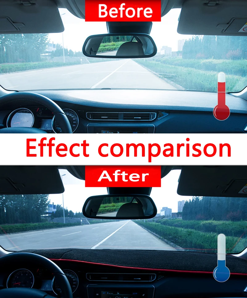 Автомобильный коврик для приборной панели Солнцезащитный Toyota Corolla 2019-2020 E210