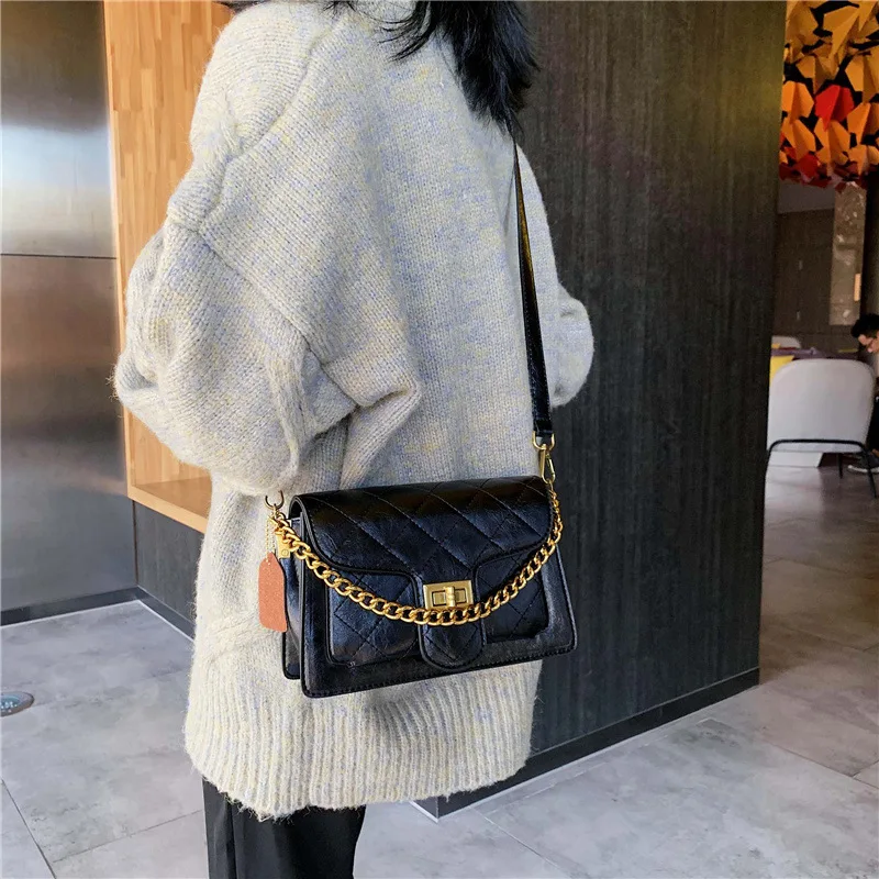 Винтажные сумки через плечо из искусственной кожи для женщин 2020 дизайнерская