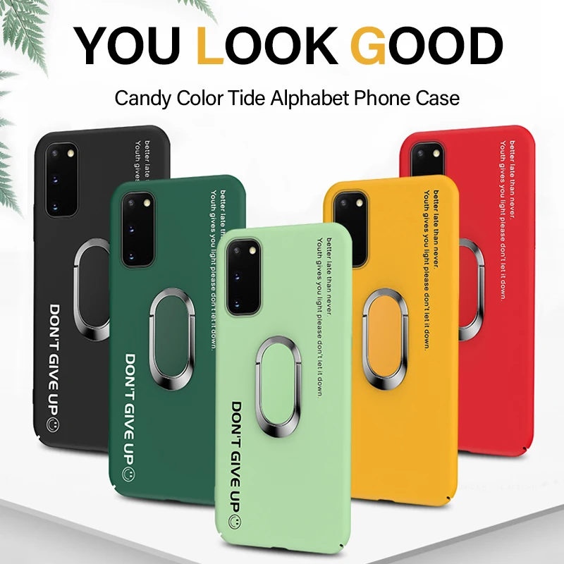 ultra thin matte pc phone case for samsung galaxy s20 s10 e 5g s9 s8 note 20 10 9 8 plus magnetic cover free global shipping