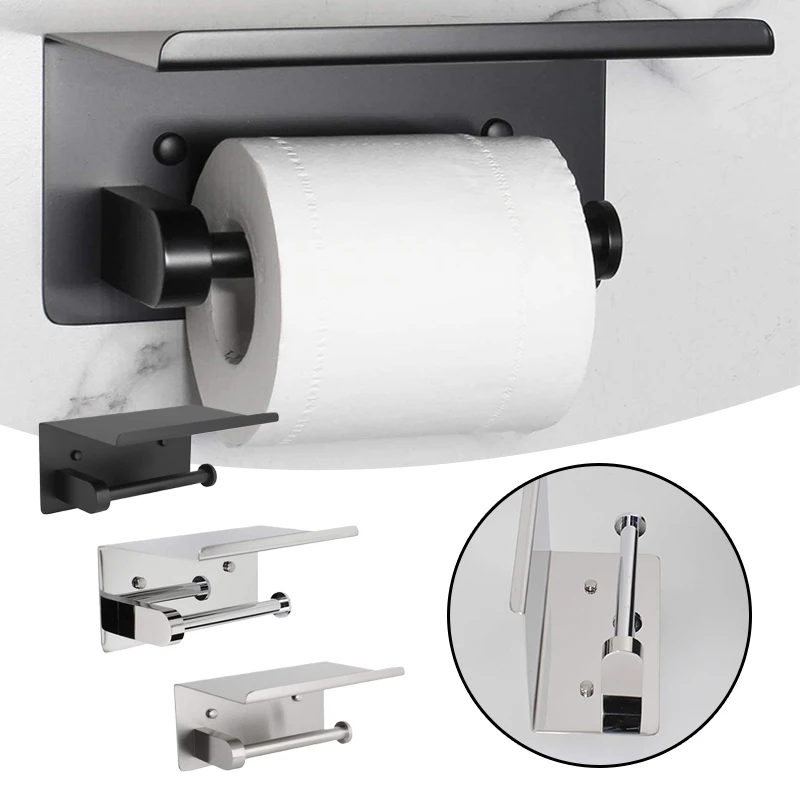 

Кухонный держатель для бумажных полотенец из нержавеющей стали 304, настенный самоклеящийся держатель для бумажных полотенец