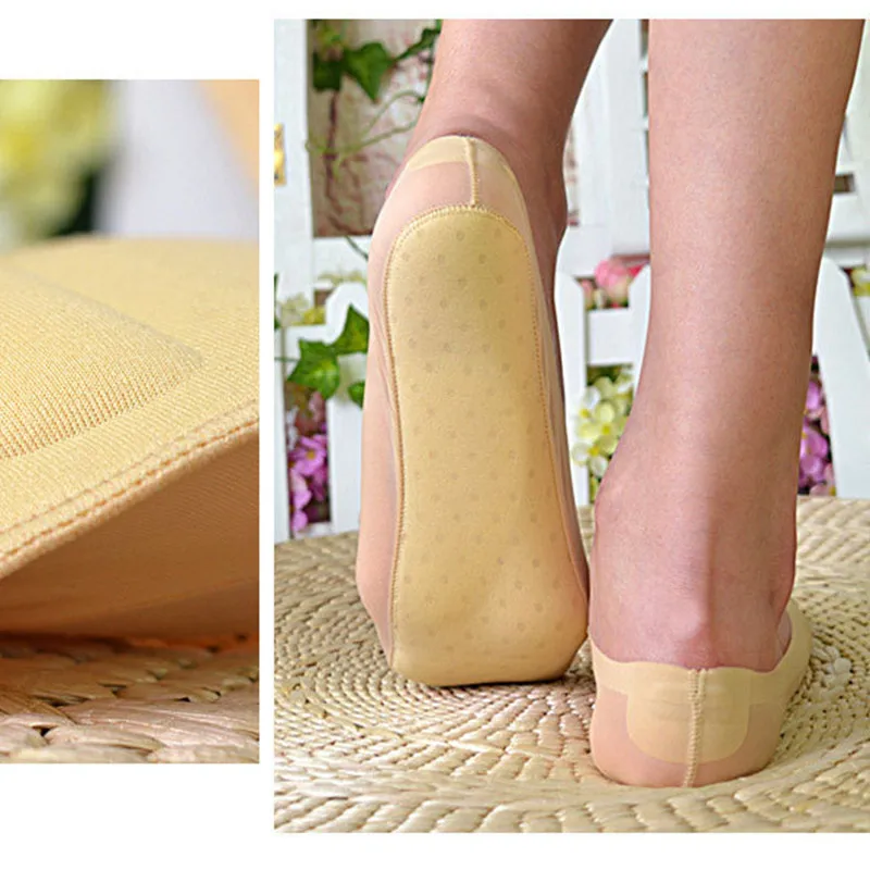 1 пара 3D свода стопы массаж забота о здоровье Для женщин летние носки Ice Silk с