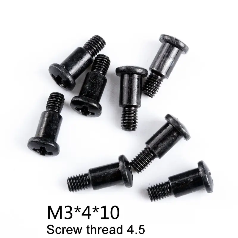 0097 Wltoys 12428 RC автомобиль запасные части саморезы с полукруглой потайной головкой Винты с плоской головкой и крестообразным шлицем половина штифт M2 M2.3 M2.5 M3 M4 винты для RC автомобиль - Цвет: 0097