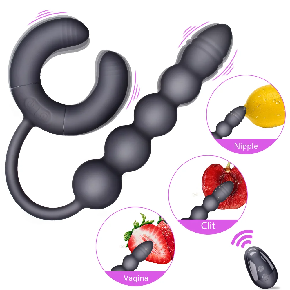 Анальная пробка для пениса Силиконовое кольцо задержки вибратор фаллоимитатор