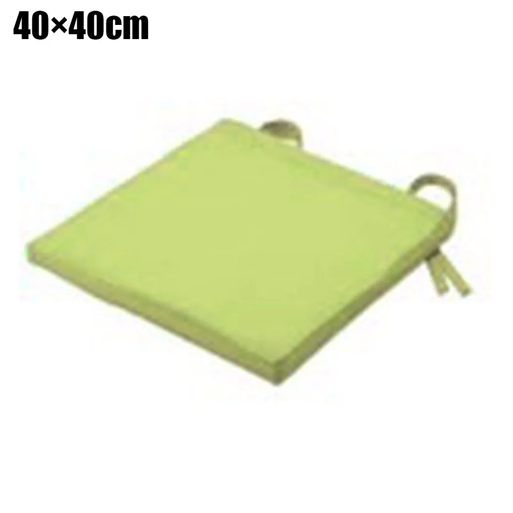 

Kitchen Chair Cushion Pads Patio Polyester Seat Pads Tie On Waterproof