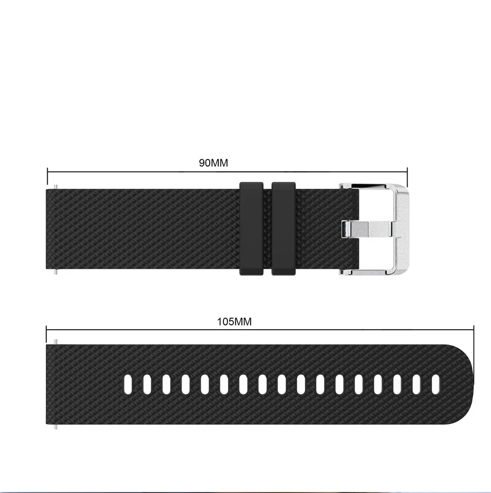 Мягкий силиконовый сменный спортивный Wirst ремешок для Garmin Vivoactive 3 мужские/женские