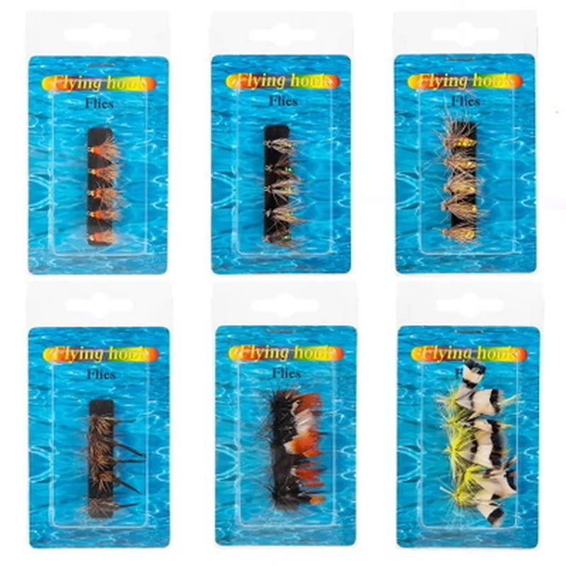 5 шт. Нимфы Скад клоп мухи с колючим крючком форель рыболовная приманка нахлыстом