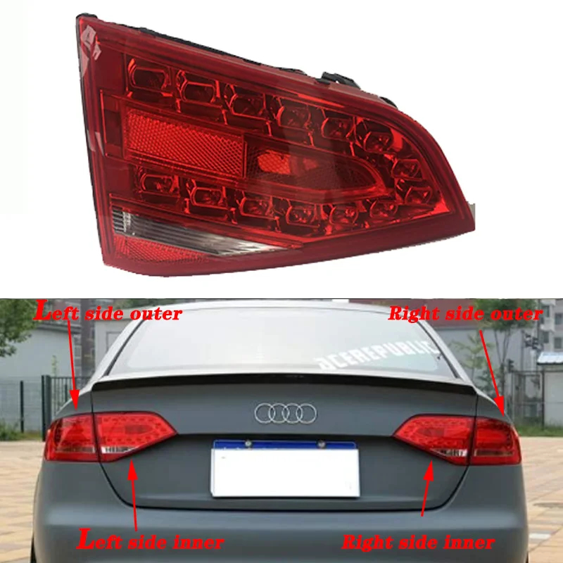 8K5945093B 8K5945094B 8K5945095B 8K5945096B для Audi A4 B8 2008 2012 one piece задний светильник светодиодный