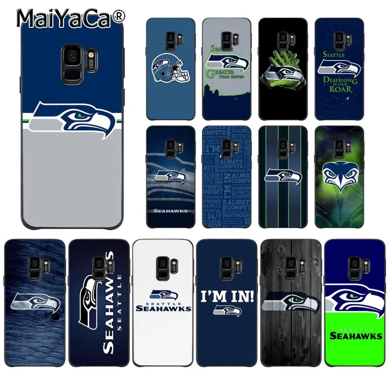 MaiYaCa Seattle Seahawks ТПУ Мягкий силиконовый чехол для телефона чехол для samsung S9 S9 плюс S5 S6 S6edge S6plus S7 S7edge S8 S8plus