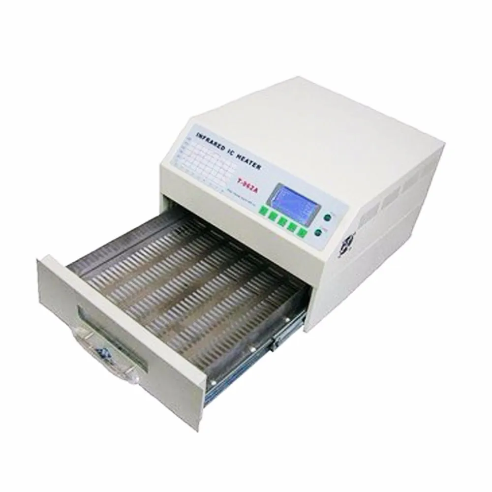 Инфракрасный нагреватель PUHUI T-962A духовка для заправки BGA SMD SMT переделки 1 градус