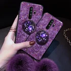 Чехол для Xiaomi Mi Pcoc X3 NFC M3 10T 9T Note 10 Pro 9 Lite 9se Redmi Note 9S 8T 9 8 7 5 6 Pro, с мраморной золотой фольгой и блестками