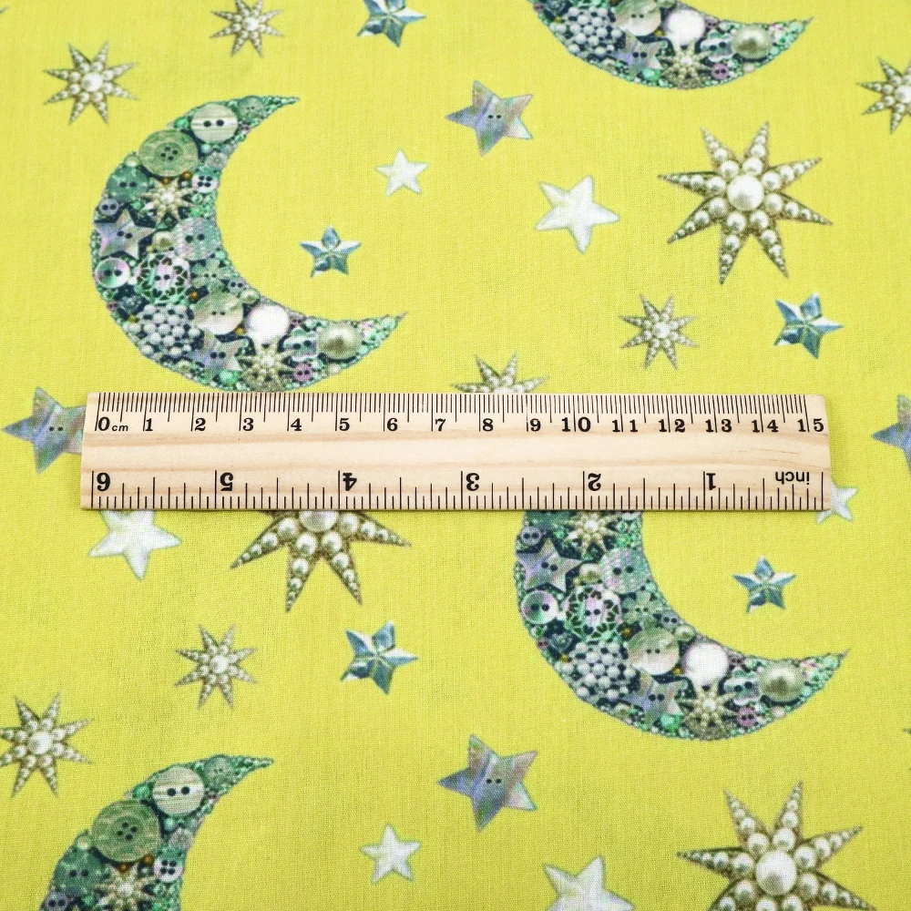 David accessories 50*145cm patchwork printed cotton fabric for Tissue Kids home textile for Sewing Tilda Doll,c2906 - Цвет: 1058815001
