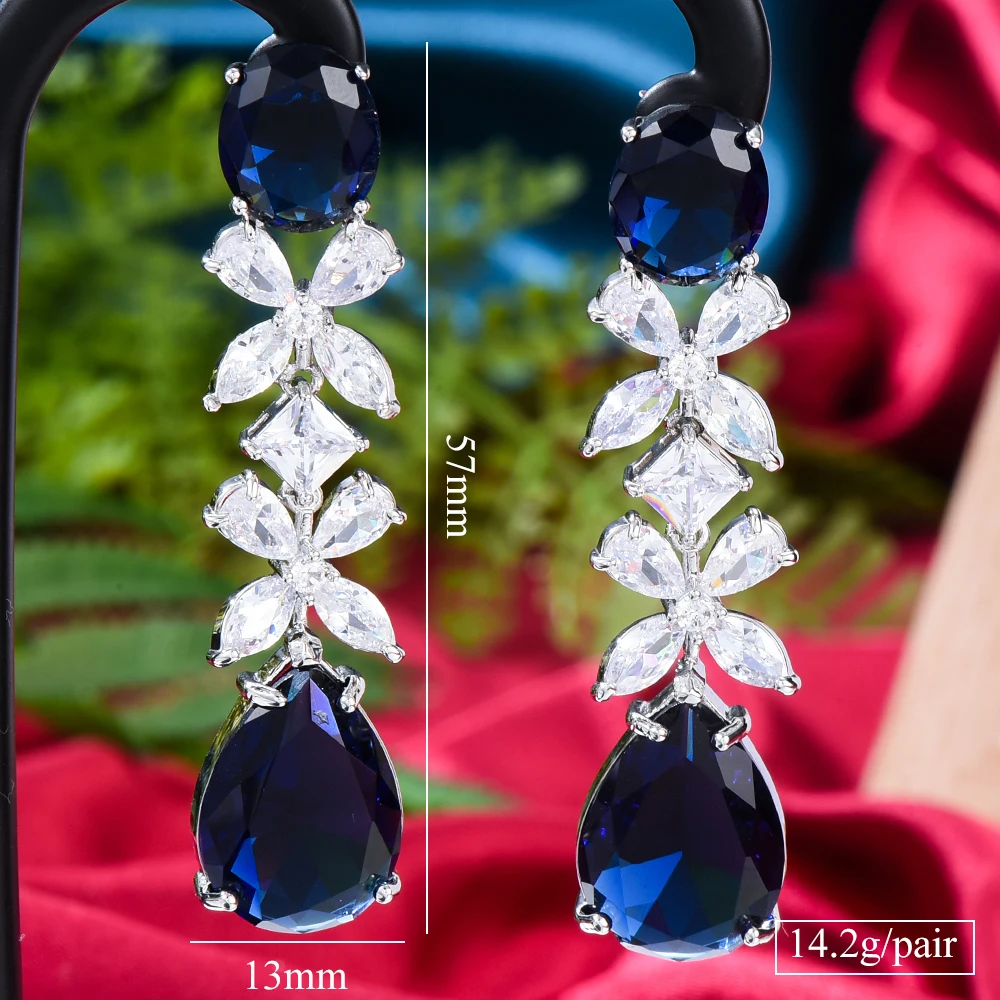 

GODKI Spring Collection Geometry Earrings For Women Wedding Party Dubai Bridal Jewelry boucle d'oreille femme Gift Jewelry