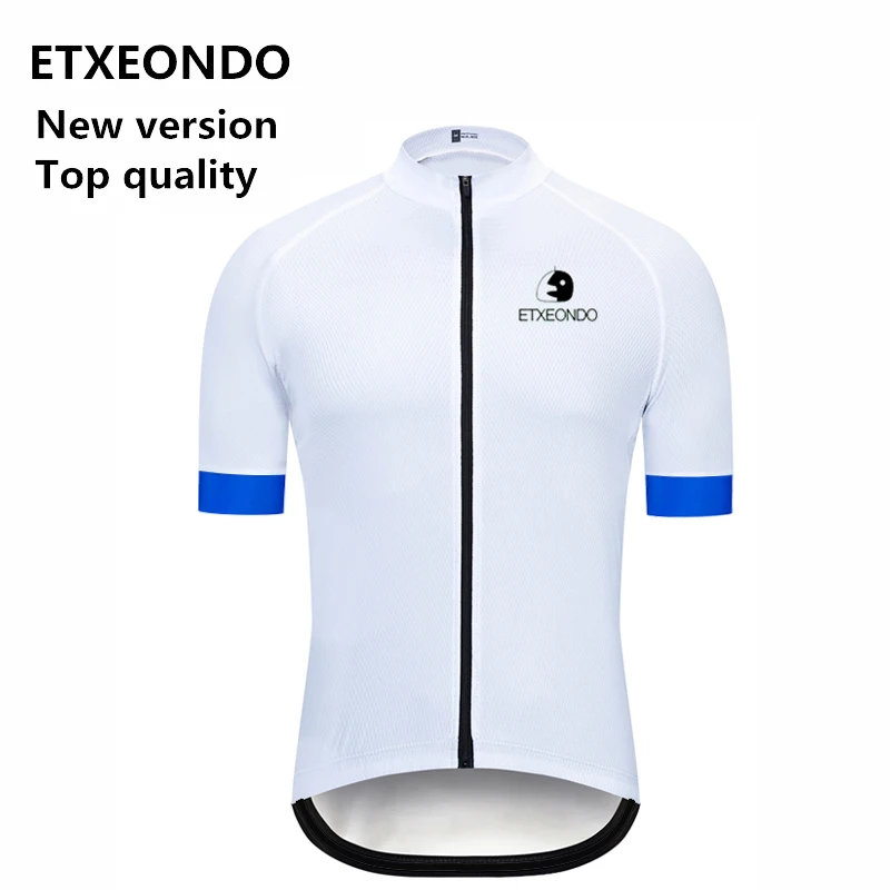 Новая версия! Etxeondo Велоспорт Джерси мужская команда короткий рукав рубашки