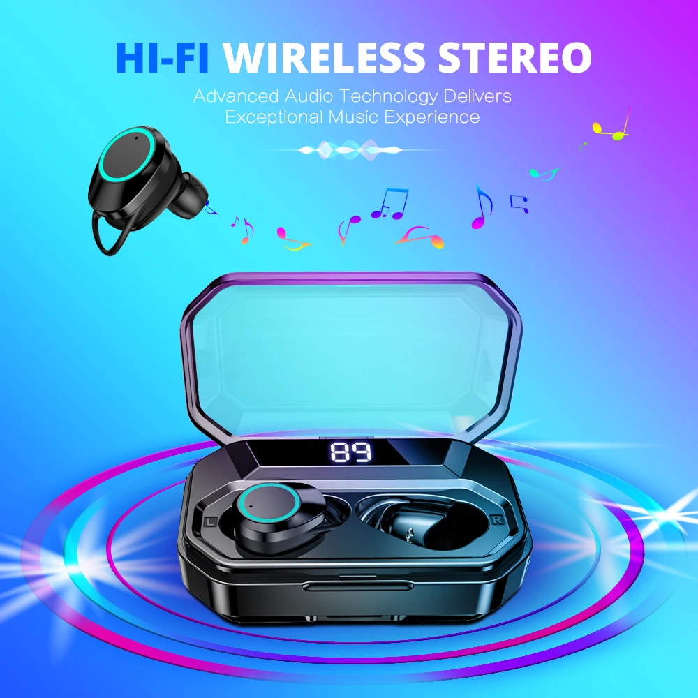 EMEOBE X6 Pro TWS Bluetooth наушники Беспроводные спортивные бас для Iphone Xiaomi Huawei Samsung |
