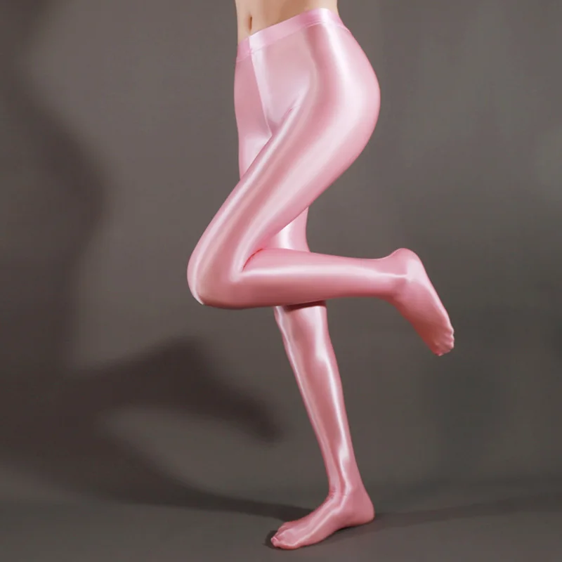 

Блестящие Непрозрачные колготки, блестящие колготки с высокой талией, пикантные чулки, штаны для йоги, тренировочные женские спортивные Ле...