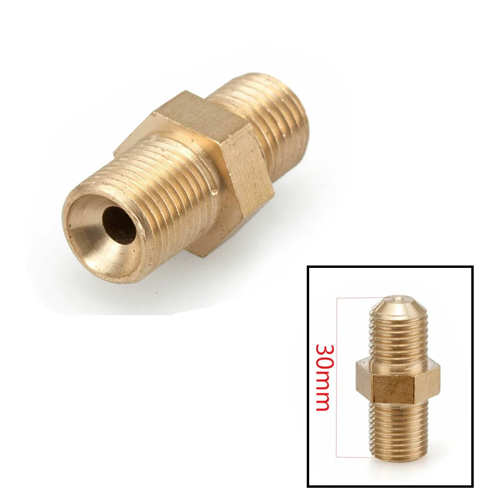 

-4AN x 7/16-24 Turbo Oil Feed Restrictor Adapter Fitting 0.035'inch Restrictor