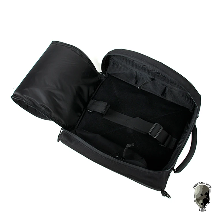 Outdoor Sports Tactical Helmet Storage Bag Sundry Tools Handbag New Non Reflective 500D Cordura Fabric Tm-3177