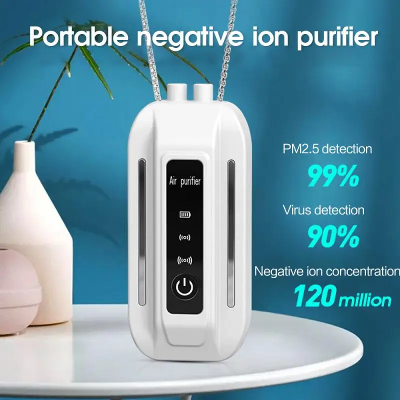 Mini Air Purifier Remove Formaldehyde 5V Household Anion Generator Aromatherapy USB Charging Car Mist Freshener | Автомобили и