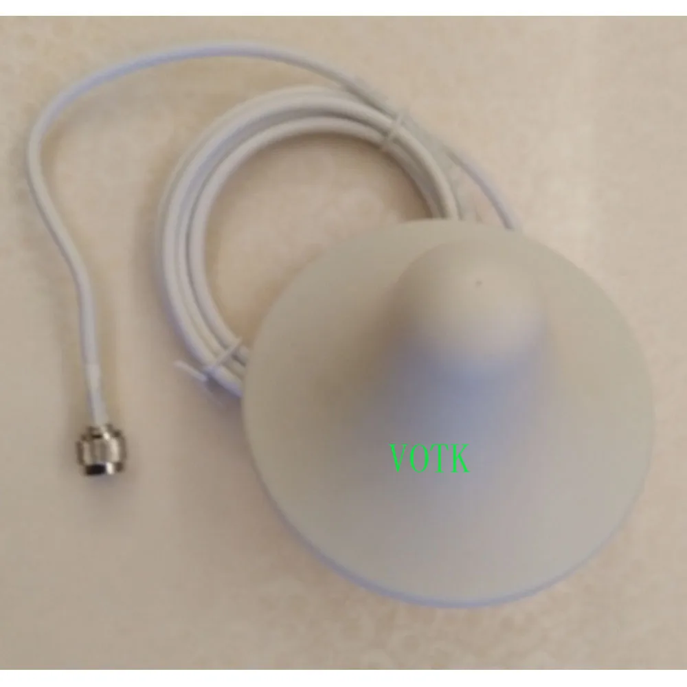 Внутренняя потолочная антенна 806-2500mzh N разъем с кабелем 3M для Wifi 3GGSM CDMA DCS