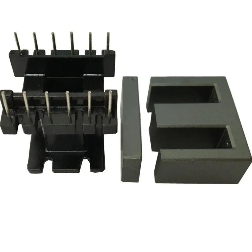 Оптовая продажа EI33 12pin EI трансформатор ферритовый сердечник с 6 + 6pin Шпулька/рамка